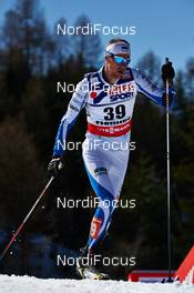 03.03.2013, Val di Fiemme, Italy (ITA): Aivar Rehemaa (EST) - FIS nordic world ski championships, cross-country, mass men, Val di Fiemme (ITA). www.nordicfocus.com. © Felgenhauer/NordicFocus. Every downloaded picture is fee-liable.