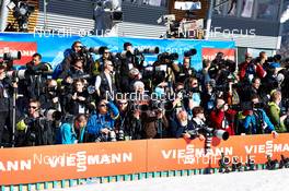 03.03.2013, Val di Fiemme, Italy (ITA): photographers in the finish area - FIS nordic world ski championships, cross-country, mass men, Val di Fiemme (ITA). www.nordicfocus.com. © Felgenhauer/NordicFocus. Every downloaded picture is fee-liable.