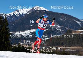 03.03.2013, Val di Fiemme, Italy (ITA): Alexander Bessmertnykh (RUS) - FIS nordic world ski championships, cross-country, mass men, Val di Fiemme (ITA). www.nordicfocus.com. © Felgenhauer/NordicFocus. Every downloaded picture is fee-liable.