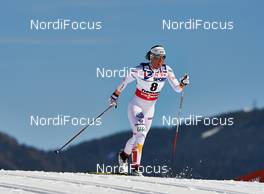 02.03.2013, Val di Fiemme, Italy (ITA): Charlotte Kalla (SWE) - FIS nordic world ski championships, cross-country, mass women, Val di Fiemme (ITA). www.nordicfocus.com. © Felgenhauer/NordicFocus. Every downloaded picture is fee-liable.