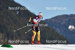 02.03.2013, Val di Fiemme, Italy (ITA): Nicole Fessel (GER) - FIS nordic world ski championships, cross-country, mass women, Val di Fiemme (ITA). www.nordicfocus.com. © Felgenhauer/NordicFocus. Every downloaded picture is fee-liable.