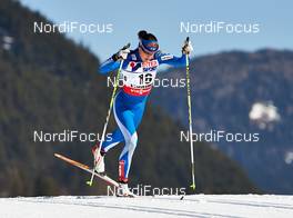 02.03.2013, Val di Fiemme, Italy (ITA): Aino-Kaisa Saarinen (FIN) - FIS nordic world ski championships, cross-country, mass women, Val di Fiemme (ITA). www.nordicfocus.com. © Felgenhauer/NordicFocus. Every downloaded picture is fee-liable.