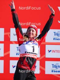 02.03.2013, Val di Fiemme, Italy (ITA): Justyna Kowalczyk (POL), Fischer, Swix, Rottefella - FIS nordic world ski championships, cross-country, mass women, Val di Fiemme (ITA). www.nordicfocus.com. © Laiho/NordicFocus. Every downloaded picture is fee-liable.