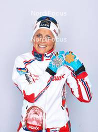 26.02.2013, Val di Fiemme, Italy (ITA): Therese Johaug (NOR) - FIS nordic world ski championships, cross-country, medals, Val di Fiemme (ITA). www.nordicfocus.com. © Felgenhauer/NordicFocus. Every downloaded picture is fee-liable.