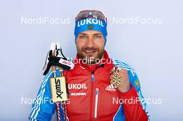 24.02.2013, Val di Fiemme, Italy (ITA): Alexey Petukhov (RUS) - FIS nordic world ski championships, cross-country, medals, Val di Fiemme (ITA). www.nordicfocus.com. © Felgenhauer/NordicFocus. Every downloaded picture is fee-liable.