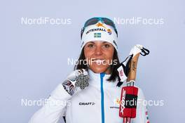 24.02.2013, Val di Fiemme, Italy (ITA): Charlotte Kalla (SWE) - FIS nordic world ski championships, cross-country, medals, Val di Fiemme (ITA). www.nordicfocus.com. © Felgenhauer/NordicFocus. Every downloaded picture is fee-liable.