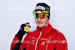 23.02.2013, Val di Fiemme, Italy (ITA): Dario Cologna (SUI) - FIS nordic world ski championships, cross-country, medals, Val di Fiemme (ITA). www.nordicfocus.com. © Felgenhauer/NordicFocus. Every downloaded picture is fee-liable.