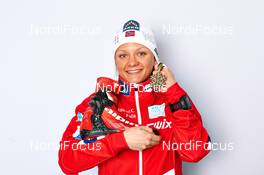 21.02.2013, Val di Fiemme, Italy (ITA): Maiken Caspersen Falla (NOR) - FIS nordic world ski championships, cross-country, medals, Val di Fiemme (ITA). www.nordicfocus.com. © Felgenhauer/NordicFocus. Every downloaded picture is fee-liable.