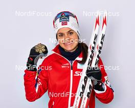 23.02.2013, Val di Fiemme, Italy (ITA): Heidi Weng (NOR) - FIS nordic world ski championships, cross-country, medals, Val di Fiemme (ITA). www.nordicfocus.com. © Felgenhauer/NordicFocus. Every downloaded picture is fee-liable.