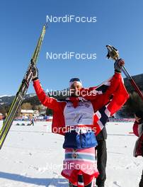 01.03.2013, Val di Fiemme, Italy (ITA): Petter Northug (NOR), Fischer, Swix, Alpina, Rottefella - FIS nordic world ski championships, cross-country, 4x10km men, Val di Fiemme (ITA). www.nordicfocus.com. © Laiho/NordicFocus. Every downloaded picture is fee-liable.