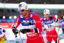 23.02.2013, Val di Fiemme, Italy (ITA): Petter Northug (NOR), Fischer, Swix, Alpina, Rottefella  - FIS nordic world ski championships, cross-country, skiathlon men, Val di Fiemme (ITA). www.nordicfocus.com. © Laiho/NordicFocus. Every downloaded picture is fee-liable.