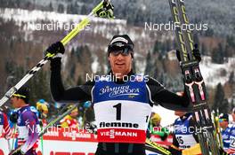 23.02.2013, Val di Fiemme, Italy (ITA): Dario Cologna (SUI) - FIS nordic world ski championships, cross-country, skiathlon men, Val di Fiemme (ITA). www.nordicfocus.com. © Felgenhauer/NordicFocus. Every downloaded picture is fee-liable.
