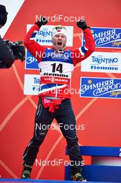 23.02.2013, Val di Fiemme, Italy (ITA): Martin Johnsrud Sundby (NOR) - FIS nordic world ski championships, cross-country, skiathlon men, Val di Fiemme (ITA). www.nordicfocus.com. © Felgenhauer/NordicFocus. Every downloaded picture is fee-liable.