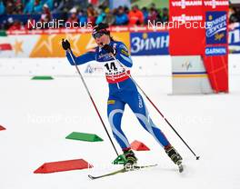23.02.2013, Val di Fiemme, Italy (ITA): Kerttu Niskanen (FIN) - FIS nordic world ski championships, cross-country, skiathlon women, Val di Fiemme (ITA). www.nordicfocus.com. © Felgenhauer/NordicFocus. Every downloaded picture is fee-liable.