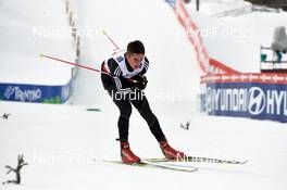 19.02.2013, Val di Fiemme, Italy (ITA): Marko Starcevic (BIH) - FIS nordic world ski championships, cross-country, training, Val di Fiemme (ITA). www.nordicfocus.com. © Felgenhauer/NordicFocus. Every downloaded picture is fee-liable.