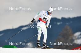 19.02.2013, Val di Fiemme, Italy (ITA): Leandro Ribela (BRA) - FIS nordic world ski championships, cross-country, training, Val di Fiemme (ITA). www.nordicfocus.com. © Felgenhauer/NordicFocus. Every downloaded picture is fee-liable.