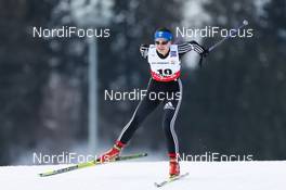 20.02.2013, Val di Fiemme, Italy (ITA): Panagiota Tsakiri (GRE)  - FIS nordic world ski championships, cross-country, qualification 5km women, Val di Fiemme (ITA). www.nordicfocus.com. © Laiho/NordicFocus. Every downloaded picture is fee-liable.