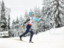 30.11.2013, Kuusamo, Finland (FIN): Alexey Poltoranin (KAZ) - FIS world cup cross-country, 10km men, Kuusamo (FIN). www.nordicfocus.com. © Felgenhauer/NordicFocus. Every downloaded picture is fee-liable.