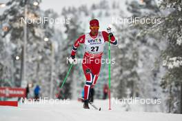 30.11.2013, Kuusamo, Finland (FIN): Chris Andre Jespersen (NOR) - FIS world cup cross-country, 10km men, Kuusamo (FIN). www.nordicfocus.com. © Felgenhauer/NordicFocus. Every downloaded picture is fee-liable.