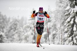 30.11.2013, Kuusamo, Finland (FIN): Denise Herrmann (GER) - FIS world cup cross-country, 5km women, Kuusamo (FIN). www.nordicfocus.com. © Felgenhauer/NordicFocus. Every downloaded picture is fee-liable.