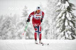 30.11.2013, Kuusamo, Finland (FIN): Astrid Uhrenholdt Jacobsen (NOR) - FIS world cup cross-country, 5km women, Kuusamo (FIN). www.nordicfocus.com. © Felgenhauer/NordicFocus. Every downloaded picture is fee-liable.