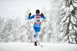30.11.2013, Kuusamo, Finland (FIN): Krista Lahteenmaki (FIN) - FIS world cup cross-country, 5km women, Kuusamo (FIN). www.nordicfocus.com. © Felgenhauer/NordicFocus. Every downloaded picture is fee-liable.