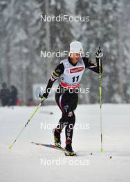 30.11.2013, Kuusamo, Finland (FIN): Jessica Diggins (USA) - FIS world cup cross-country, 5km women, Kuusamo (FIN). www.nordicfocus.com. © Felgenhauer/NordicFocus. Every downloaded picture is fee-liable.