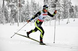30.11.2013, Kuusamo, Finland (FIN): Celia Aymonier (FRA) - FIS world cup cross-country, 5km women, Kuusamo (FIN). www.nordicfocus.com. © Felgenhauer/NordicFocus. Every downloaded picture is fee-liable.