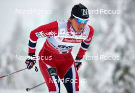 30.11.2013, Kuusamo, Finland (FIN): Marit Bjoergen (NOR) - FIS world cup cross-country, 5km women, Kuusamo (FIN). www.nordicfocus.com. © Felgenhauer/NordicFocus. Every downloaded picture is fee-liable.