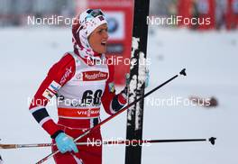 30.11.2013, Kuusamo, Finland (FIN): Therese Johaug (NOR), Fischer, Swix, Rottefella - FIS world cup cross-country, 5km women, Kuusamo (FIN). www.nordicfocus.com. © Laiho/NordicFocus. Every downloaded picture is fee-liable.