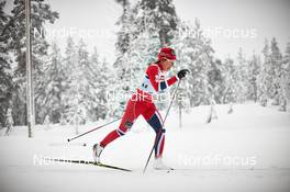 30.11.2013, Kuusamo, Finland (FIN): Maiken Caspersen Falla (NOR) - FIS world cup cross-country, 5km women, Kuusamo (FIN). www.nordicfocus.com. © Felgenhauer/NordicFocus. Every downloaded picture is fee-liable.