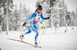 30.11.2013, Kuusamo, Finland (FIN): Aino-kaisa Saarinen (FIN) - FIS world cup cross-country, 5km women, Kuusamo (FIN). www.nordicfocus.com. © Felgenhauer/NordicFocus. Every downloaded picture is fee-liable.