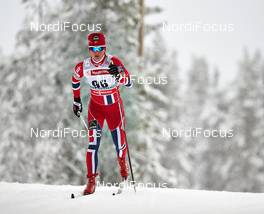 30.11.2013, Kuusamo, Finland (FIN): Celine Brun-Lie (NOR) - FIS world cup cross-country, 5km women, Kuusamo (FIN). www.nordicfocus.com. © Felgenhauer/NordicFocus. Every downloaded picture is fee-liable.
