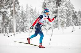 30.11.2013, Kuusamo, Finland (FIN): Elena Soboleva (RUS) - FIS world cup cross-country, 5km women, Kuusamo (FIN). www.nordicfocus.com. © Felgenhauer/NordicFocus. Every downloaded picture is fee-liable.