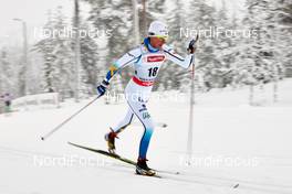 30.11.2013, Kuusamo, Finland (FIN): Sofia Bleckur (SWE) - FIS world cup cross-country, 5km women, Kuusamo (FIN). www.nordicfocus.com. © Felgenhauer/NordicFocus. Every downloaded picture is fee-liable.