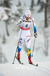 29.11.2013, Kuusamo, Finland (FIN): Emma Wiken (SWE) - FIS world cup cross-country, individual sprint, Kuusamo (FIN). www.nordicfocus.com. © Felgenhauer/NordicFocus. Every downloaded picture is fee-liable.