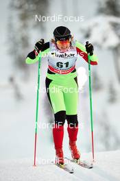 29.11.2013, Kuusamo, Finland (FIN): Valiantsina Kaminskaya (BLR) - FIS world cup cross-country, individual sprint, Kuusamo (FIN). www.nordicfocus.com. © Felgenhauer/NordicFocus. Every downloaded picture is fee-liable.
