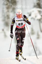 29.11.2013, Kuusamo, Finland (FIN): Sophie Caldwell (USA) - FIS world cup cross-country, individual sprint, Kuusamo (FIN). www.nordicfocus.com. © Felgenhauer/NordicFocus. Every downloaded picture is fee-liable.