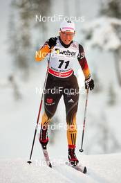 29.11.2013, Kuusamo, Finland (FIN): Monique Siegel (GER) - FIS world cup cross-country, individual sprint, Kuusamo (FIN). www.nordicfocus.com. © Felgenhauer/NordicFocus. Every downloaded picture is fee-liable.