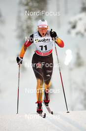 29.11.2013, Kuusamo, Finland (FIN): Monique Siegel (GER) - FIS world cup cross-country, individual sprint, Kuusamo (FIN). www.nordicfocus.com. © Felgenhauer/NordicFocus. Every downloaded picture is fee-liable.