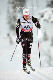 29.11.2013, Kuusamo, Finland (FIN): Sadie Bjornsen (USA) - FIS world cup cross-country, individual sprint, Kuusamo (FIN). www.nordicfocus.com. © Felgenhauer/NordicFocus. Every downloaded picture is fee-liable.