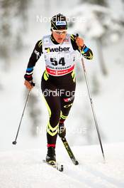29.11.2013, Kuusamo, Finland (FIN): Celia Aymonier (FRA) - FIS world cup cross-country, individual sprint, Kuusamo (FIN). www.nordicfocus.com. © Felgenhauer/NordicFocus. Every downloaded picture is fee-liable.