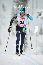 29.11.2013, Kuusamo, Finland (FIN): Nikolay Chebotko (KAZ) - FIS world cup cross-country, individual sprint, Kuusamo (FIN). www.nordicfocus.com. © Felgenhauer/NordicFocus. Every downloaded picture is fee-liable.