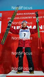 01.12.2013, Kuusamo, Finland (FIN): Martin Johnsrud Sundby (NOR) - FIS world cup cross-country, pursuit men, Kuusamo (FIN). www.nordicfocus.com. © Felgenhauer/NordicFocus. Every downloaded picture is fee-liable.