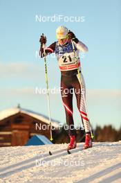 07.12.2013, Lillehammer, Norway (NOR): Katerina Smutna (AUT) - FIS world cup cross-country, 10km women, Lillehammer (NOR). www.nordicfocus.com. © Manzoni/NordicFocus. Every downloaded picture is fee-liable.