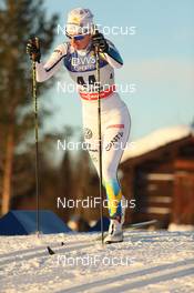 07.12.2013, Lillehammer, Norway (NOR): Evelina Settlin (SWE) - FIS world cup cross-country, 10km women, Lillehammer (NOR). www.nordicfocus.com. © Manzoni/NordicFocus. Every downloaded picture is fee-liable.