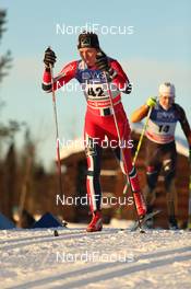 07.12.2013, Lillehammer, Norway (NOR): Celine Brun-Lie (NOR) - FIS world cup cross-country, 10km women, Lillehammer (NOR). www.nordicfocus.com. © Manzoni/NordicFocus. Every downloaded picture is fee-liable.