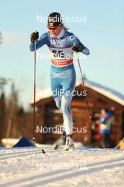 07.12.2013, Lillehammer, Norway (NOR): Anne Kylloenen (FIN) - FIS world cup cross-country, 10km women, Lillehammer (NOR). www.nordicfocus.com. © Manzoni/NordicFocus. Every downloaded picture is fee-liable.