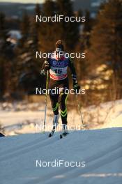 07.12.2013, Lillehammer, Norway (NOR): Coraline Hugue (FRA) - FIS world cup cross-country, 10km women, Lillehammer (NOR). www.nordicfocus.com. © Manzoni/NordicFocus. Every downloaded picture is fee-liable.