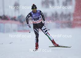 08.12.2013, Lillehammer, Norway (NOR): Francesca Baudin (ITA) - FIS world cup cross-country, 4x5km women, Lillehammer (NOR). www.nordicfocus.com. © Laiho/NordicFocus. Every downloaded picture is fee-liable.